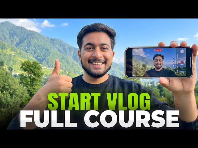Start Vlogging on YouTube LIKE A PRO in 2026 (Full Course)