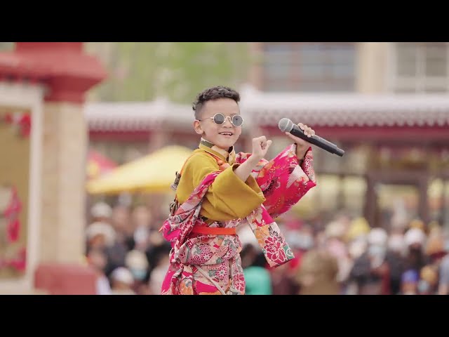 Tibetan guy Dorji Tashi singing "Kangba Man", small age big aura!