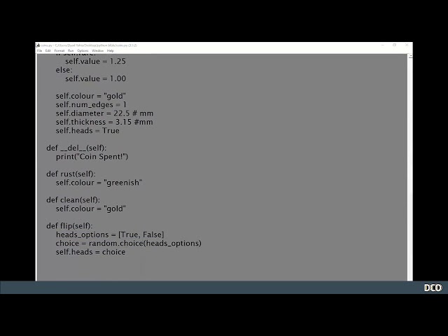 Python Course Object-Oriented-Programming Make All The Coins Part 1
