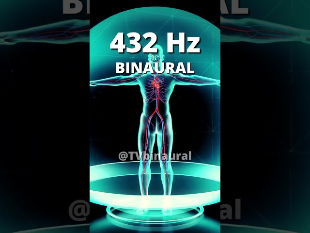 Binaural for Deep Healing - 432 Hz and Theta Waves (8D Sound)