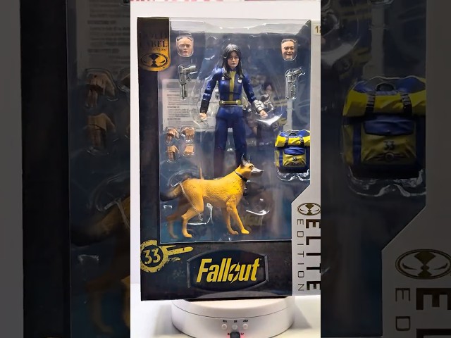 Fallout TV Series Lucy MacLean | 360° Mcfarlane Elite Edition Packaging Spin Showcase