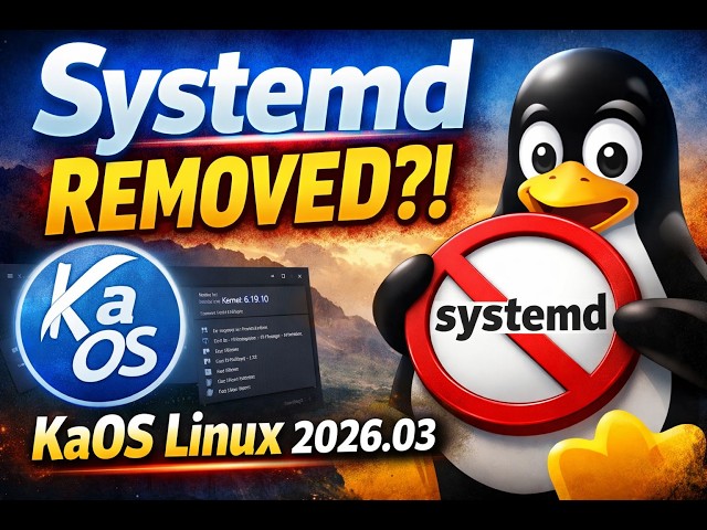 KaOS Linux 2026.03 - What's New?