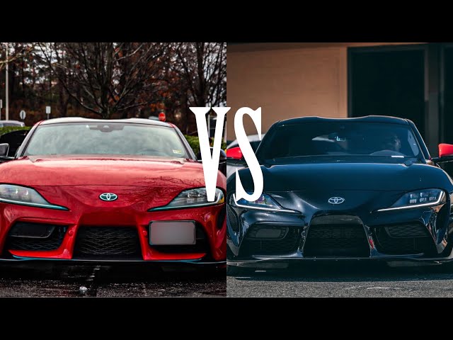 360 Video: A90 Supra (Stock Turbo) vs A90 Supra (Pure 800)