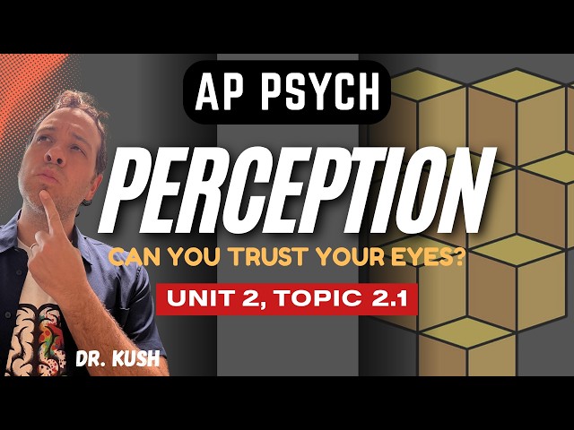 Perception 101: How Your Brain Interprets Senses I AP Psychology I Unit 2, Topic 2.1