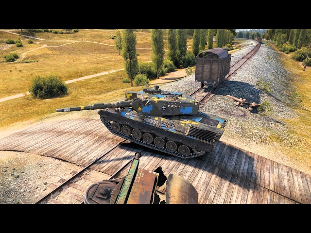 Leopard 120: Teamwork Shattered Their Strategy - World of Tanks