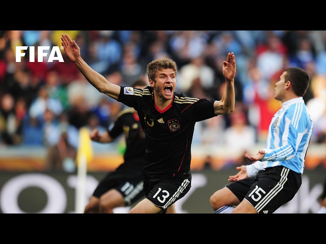 Thomas Muller: Every 2010 FIFA World Cup Goal for Germany