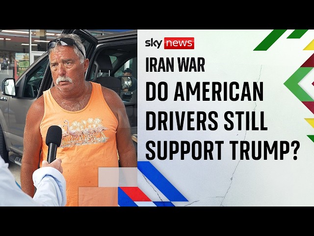 Soaring petrol prices test public's patience with Trump's war