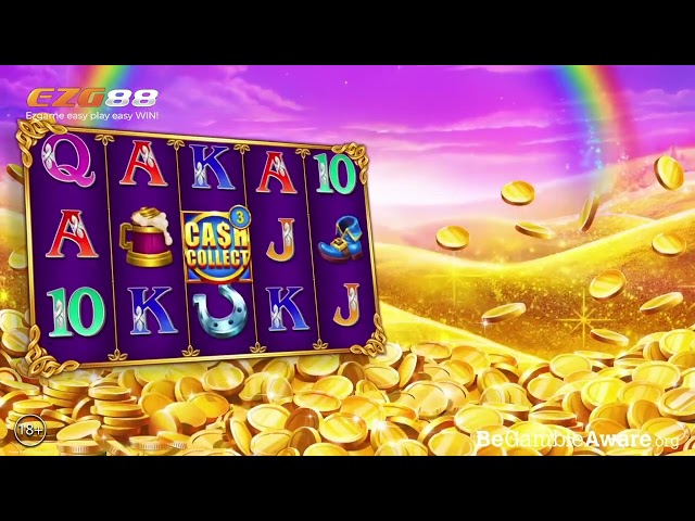 #EZG88 Leprechaun's Luck Cash Collect Slot Mega Wins! #Playtech