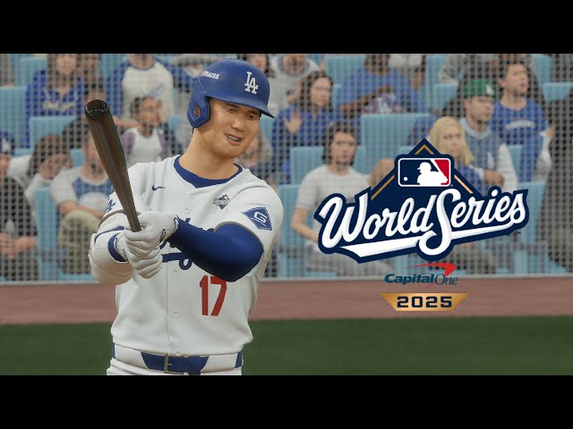 Dodgers vs Blue Jays - World Series 2025 Game 4 Full Game Highlights (MLB The Show 25 Sim)