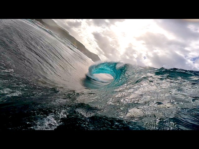 AMAURY LAVERNHE RIDING CANARIAN SLAB // RAW GOPRO FOOTAGE