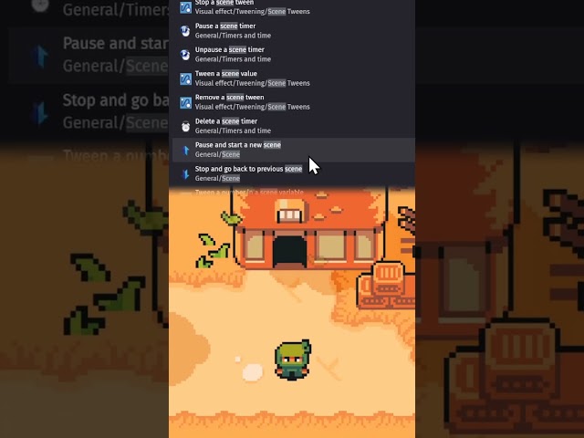 Game Engine Tip - Indoor Transition - #gamedev #gdevelop #nocode #tutorial