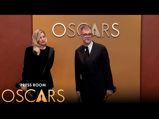 'One Battle After Another' Best Picture Press Room Speech | 98th Oscars (2026)