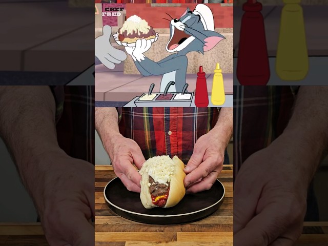 Tom's Top-Notch Hotdog Hijinks Unleashed!🤤 #shorts #tomandjerry #warnerbros #hotdog