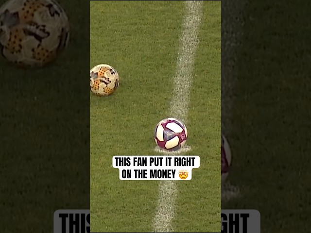 Unreal touch during halftime contest 😮‍💨 (via @sjearthquakes)