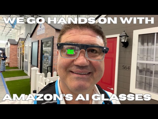 Hands on with new Amazon AI smart glasses to speed up deliveries