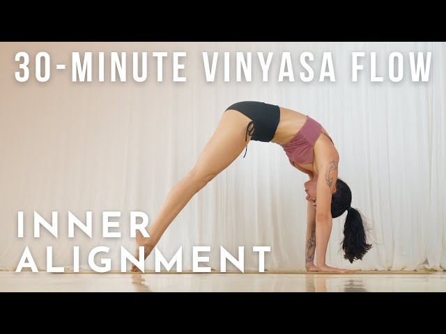 30-Min Vinyasa Flow: Inner Alignment | Meghan Currie Yoga