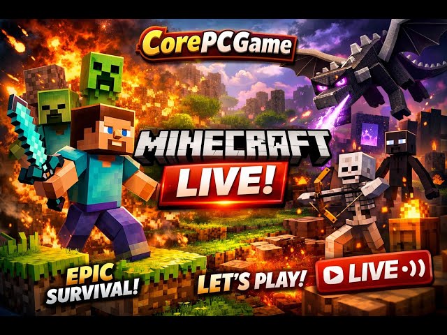 Minecraft Java Live Streaming - Part_4 | from one end to the other