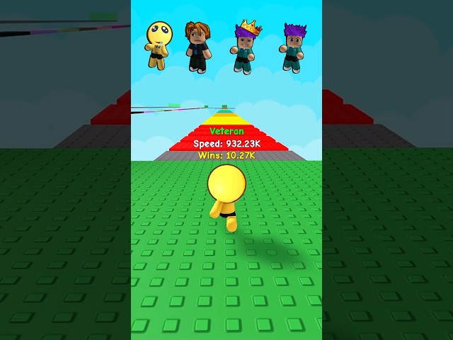 Thanos vs Durr in Speed Challenge Roblox 🥶#roblox #shorts