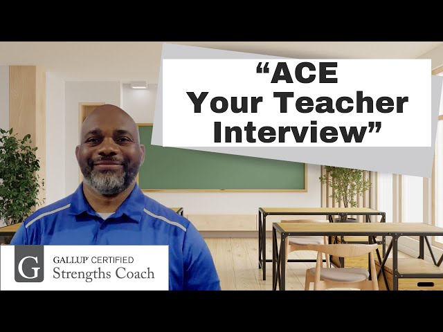 Crush Your Teacher Interview - Essential Tips from a Pro