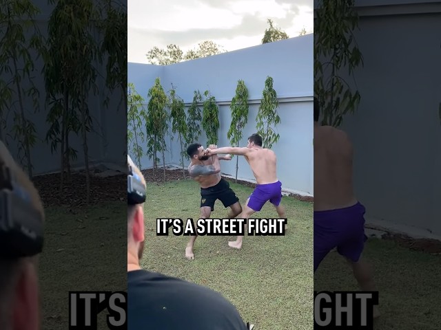"It's a street fight!" Russian TUF contestants go one on one  🎥 @Alf_Reality