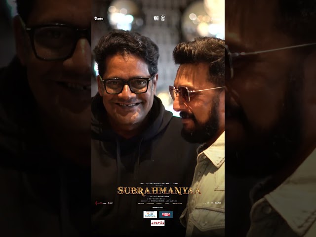 Kiccha Sudeep with #TeamSubrahmanyaa |  Advay | Ravishankar | Rubal | Ravi Basur  | SG Movies