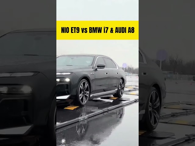 Çinli NIO ET9, süspansiyon konforu konusunda iki Alman ultra lüks sedan BMW i7 ve Audi A8'e karşı!