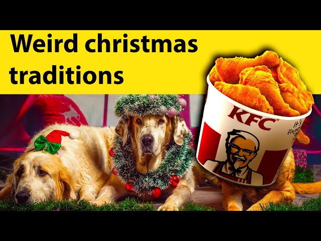 STRANGE and WEIRD Christmas facts (and other very funny Christmas traditions!) 🤣