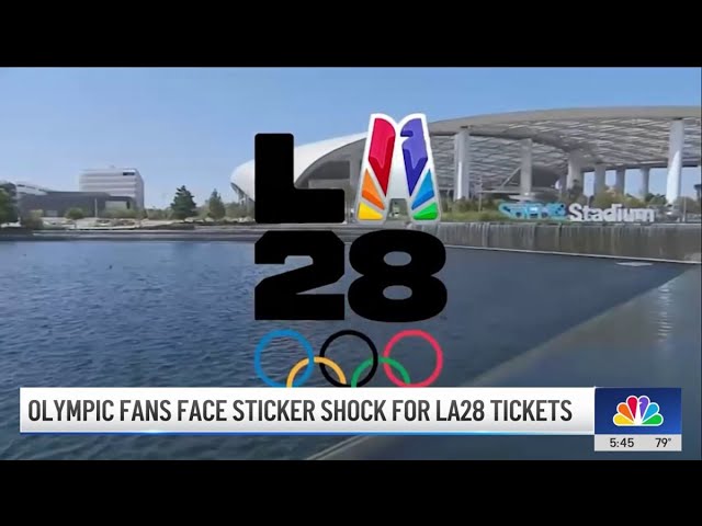 Trying to buy LA28 tickets? Be prepared to pay more than expected