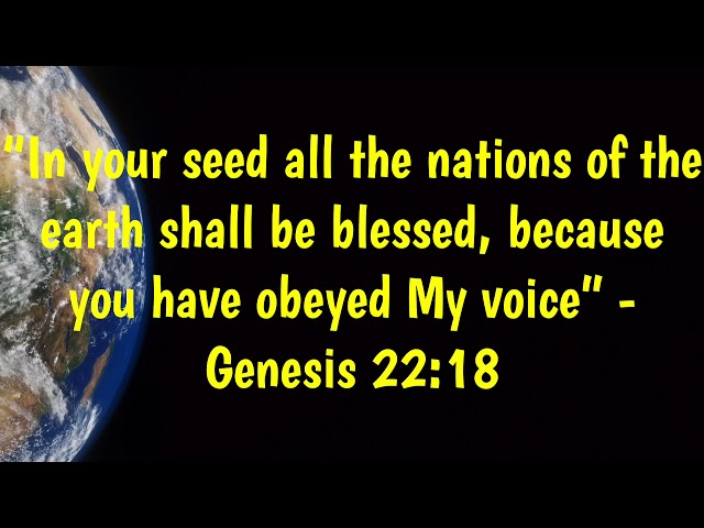 The Earth in Scripture