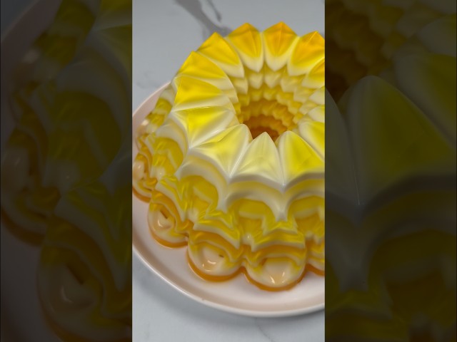 let’s make lemon jelly cake 🍋🍋🍋🍋🍋 #asmr #dessert #jelly #jellycake #sweet