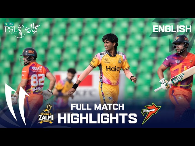 Full Highlights| Peshawar Zalmi vs Rawalpindiz | English | Match 3 | HBL PSL 11 | MZB1U