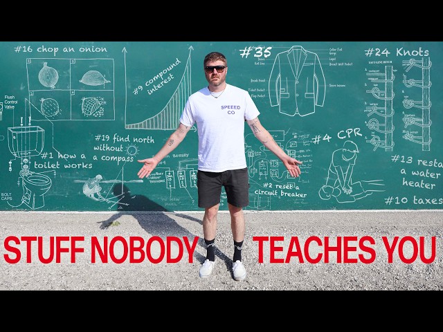 42 Things Everyone Should Learn How To Do