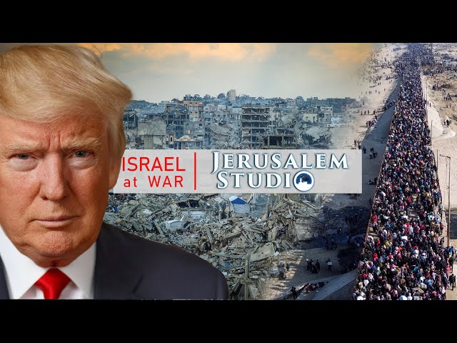 President Donald Trump's 21-Point Plan : the Future of Gaza - Jerusalem Studio 978