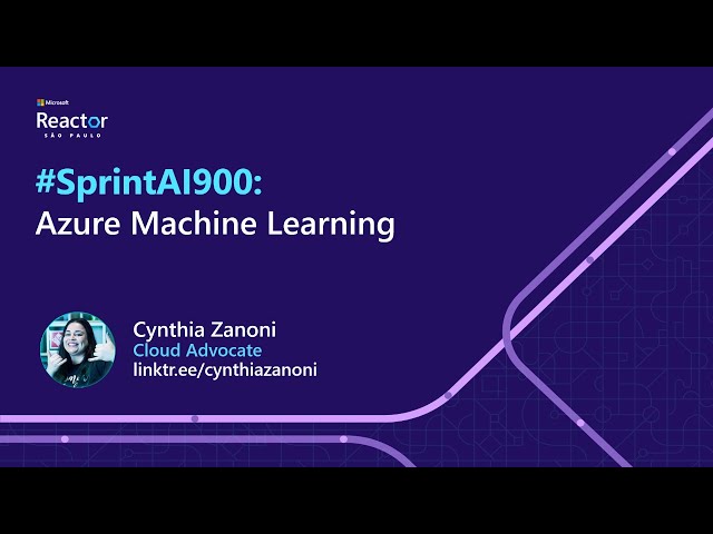 #SprintAI900: Azure Machine Learning