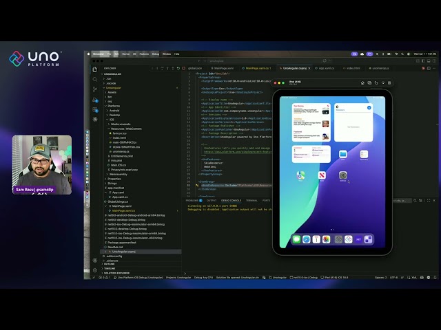 Welcoming Angular to native cross-platform .NET apps with Uno Platform!