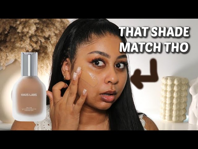 FINALLY TESTING THE HAUS LABS FOUNDATION | 9HR WEAR TEST