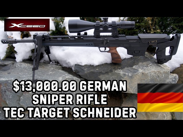 $13,000.00 German Bullpup Sniper Rifle. TEC TARGET SCHNEIDER Xceed.