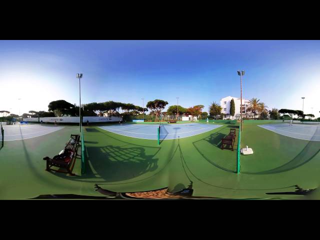 Tennis360 5min stitch and color correction - Kraken360