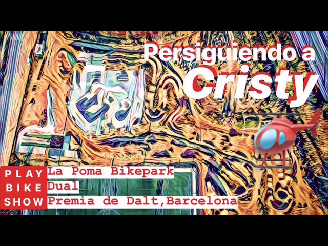 Persiguiendo a Cristy por el Dual de La Poma Bikepark #LaPomaBikepark