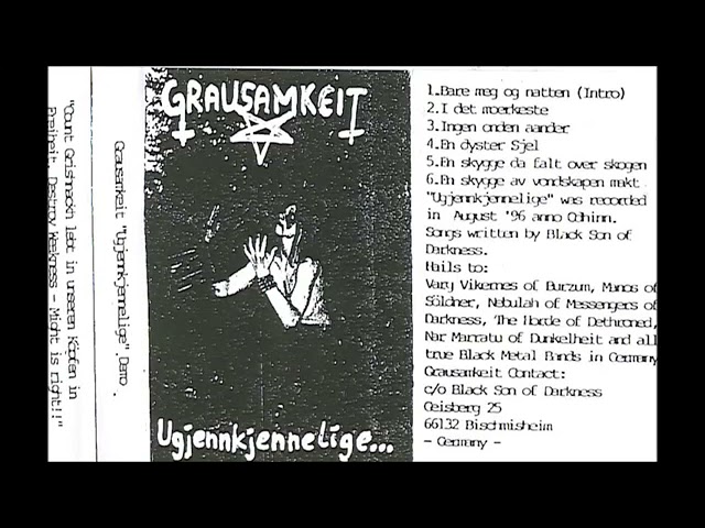 Ugjennkjennelige... (1996) - Grausamkeit (B.S.o.D)