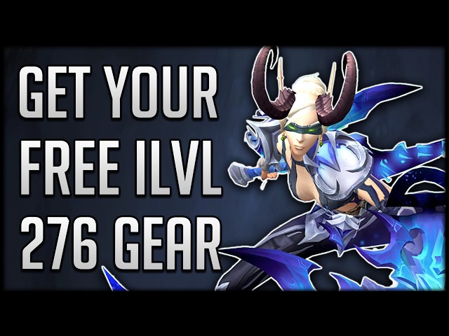 How To Get FREE ilvl 276 Gear This Week Only & Level Alts Quickly