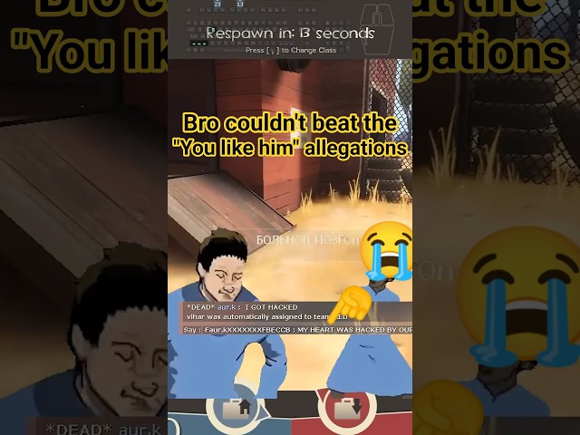 Lil bro had a valid crashout #tf2 #tf2funny