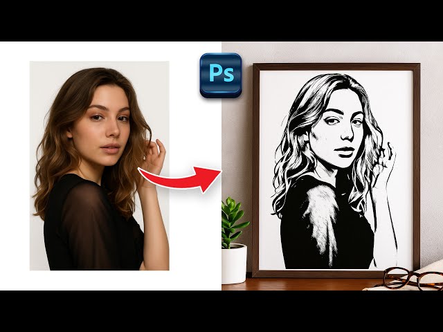 How to turn photos into pencil sketches using adobe Photoshop