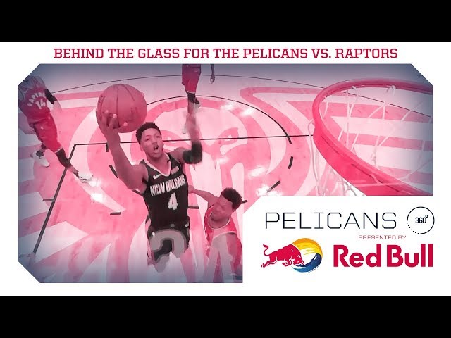 Pelicans vs Raptors Highlights in 360 | Red Bull Energy Cam | New Orleans Pelicans