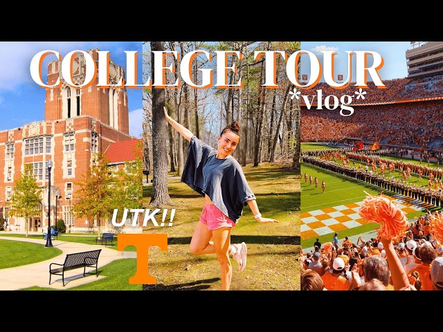 COME TOUR UTK WITH ME *college tour vlog*