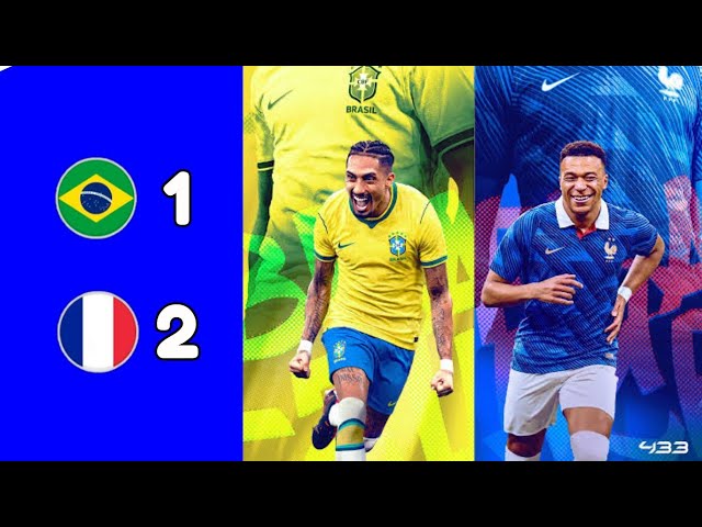 Brazil vs France 2026 ⚽ Epic Battle | Goals & Highlights HD @footlixy4k 
