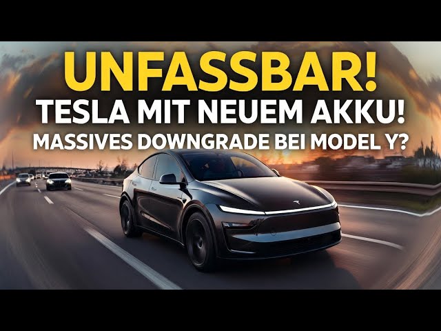 Incredible downgrade for the Tesla Model Y? New battery is here…