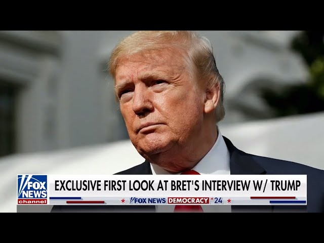 Trump interview with Bret Baier Preview 2023