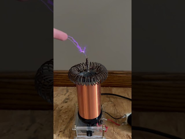 Easy DIY Tesla Coil! | Powerful Single-FET SSTC #teslacoils #experiment