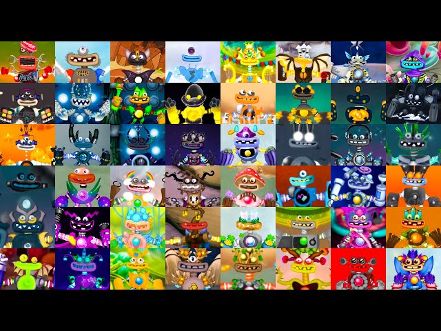 All 100 Epic Wubboxes In The Game | My Singing Monsters Epic Wubbox on ALL Islands (+Fanmade)